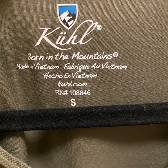 Kuhl Green Juniper V-Neck Tank Top Size Small - Picture 5 of 8